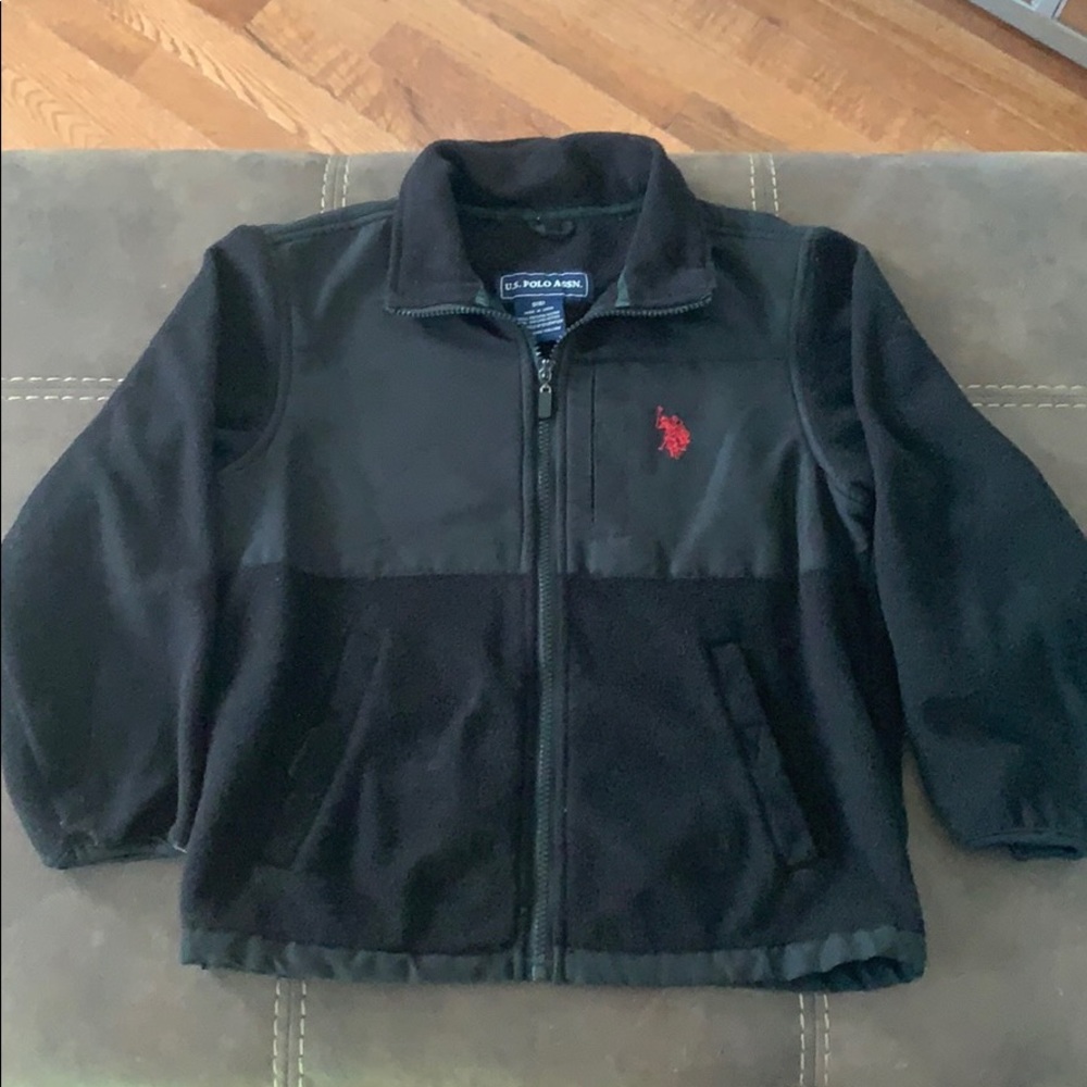 Boys Fleece Zip Up by Polo